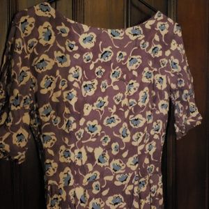 Boden floral sheath dress